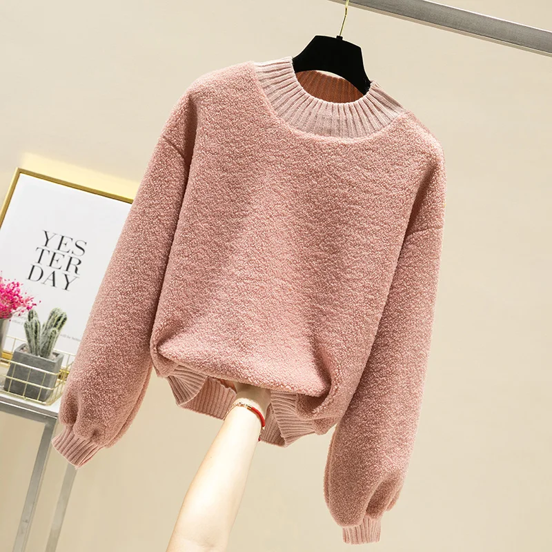 2019 кашемировые худи из овечьей шерсти женские зимние свободные бархатные теплые