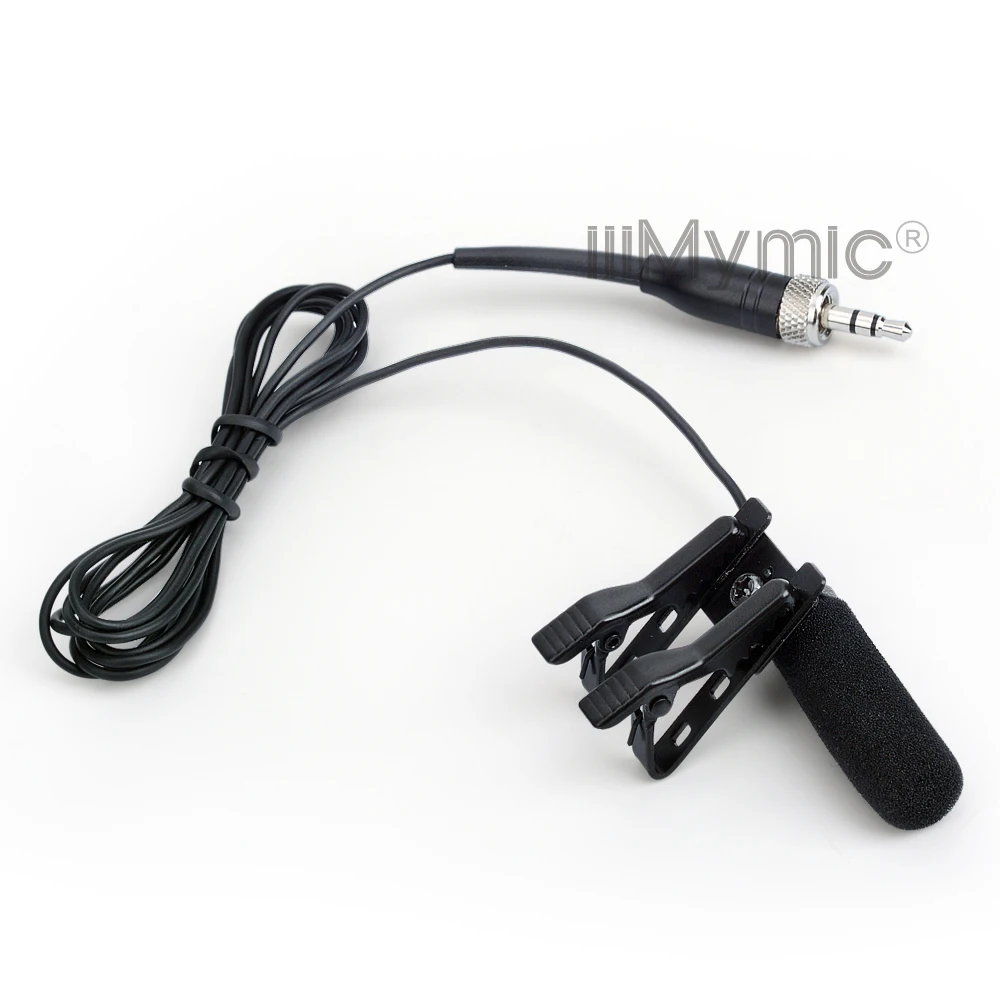 IiiMymic дальний звукопоглощающие Pro лацкан Мини конденсаторный микрофон для Sennheiser