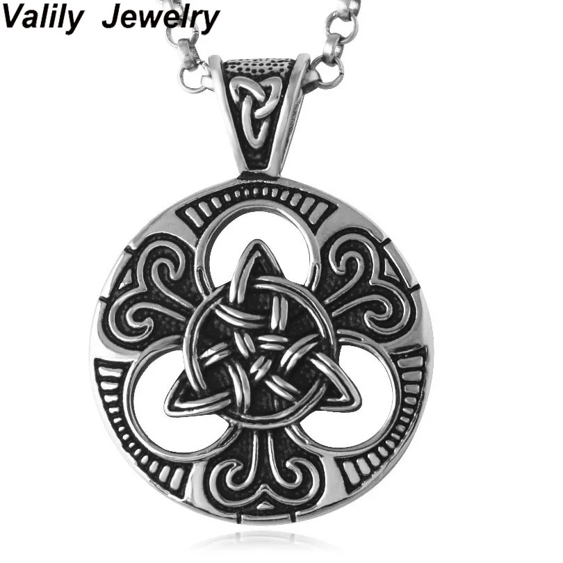 EdgLifU Чёрное Колье с кулоном из нержавеющей стали 23 дюйма|necklace stainless steel|stainless steelmens chokers |