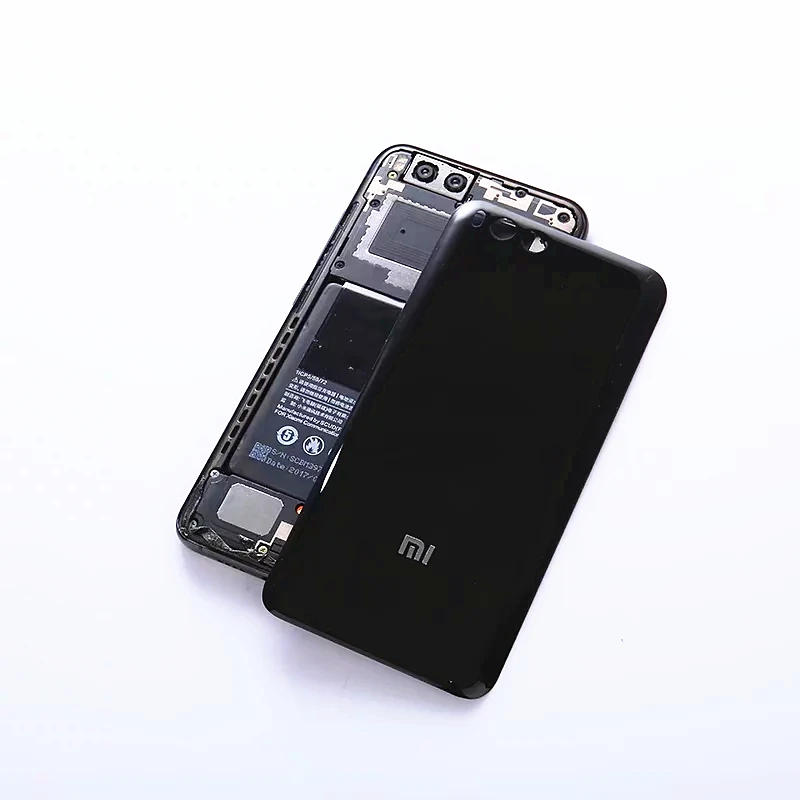 Глянцевый и матовый чехол на заднюю крышку аккумулятора для Xiaomi Mi 6 Mi6 M6 телефона