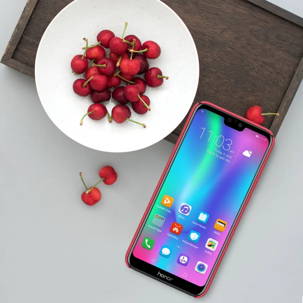Оригинал NILLKIN матовый экран телефона чехол для huawei Honor 9i бампер + Экран протектор