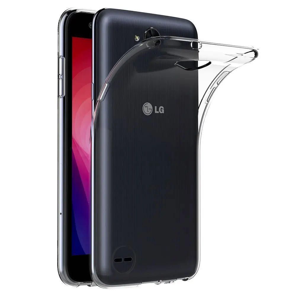 Ультратонкий прозрачный силиконовый мягкий защитный чехол из ТПУ для LG X Power 2 3