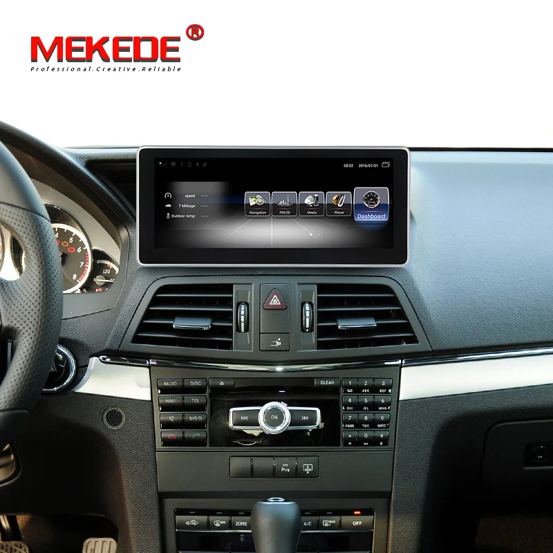 MEKEDE 3+ 32G Автомобильный мультимедийный плеер Android 7,1 автомобильный dvd-радиоплеер для Benz E Class Coupe C207 w207 A207 2009- 4G lte BT