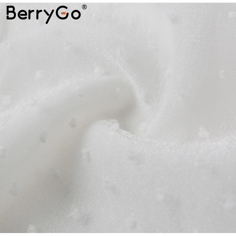 BerryGo элегантная шифоновая блузка с сеткой, Женская белая блуза с длинным рукавом и пуговицами, женские блузки, рубашки для офиса, женские топы размера плюс, шикарные топы