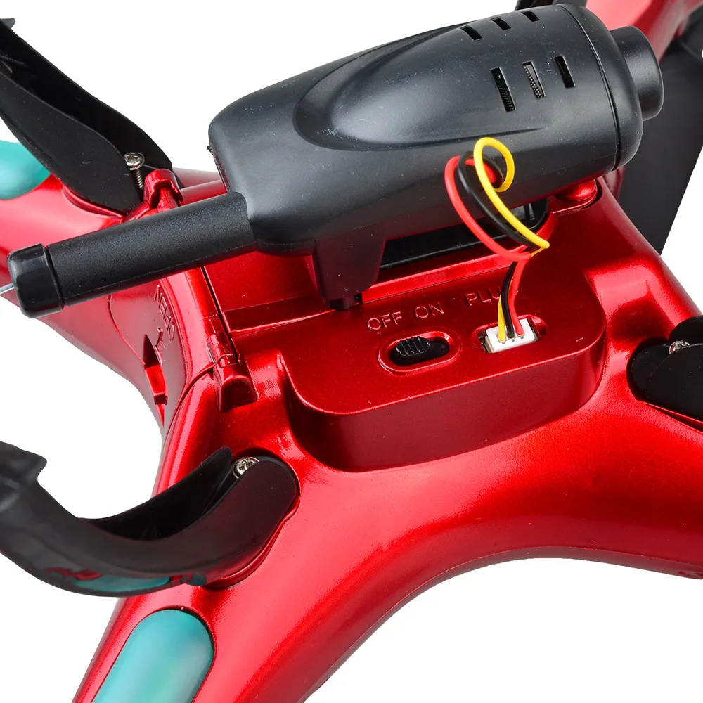 LIDIRC L15 720 P HD Камера 2 4G 4CH 6 осевой WI FI FPV RC Дрон вертолет игрушечные Квадрокоптеры с