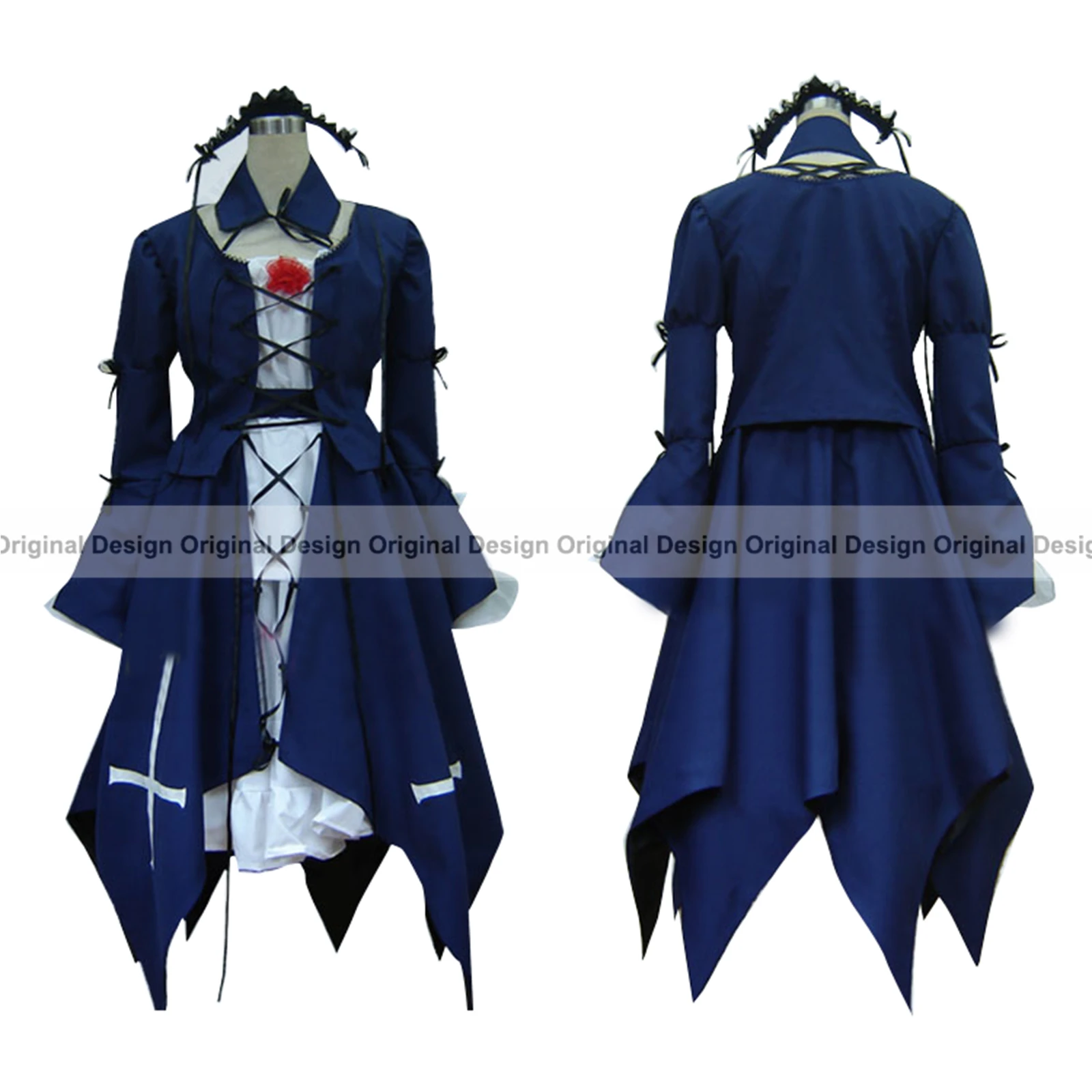 Design 10 Rozen Maiden Джейд Стерн шинку Souseiseki Готическая группа костюмы персонажей аниме одежда косплей костюм, индивидуальные принимаются - Цвет: Design 10