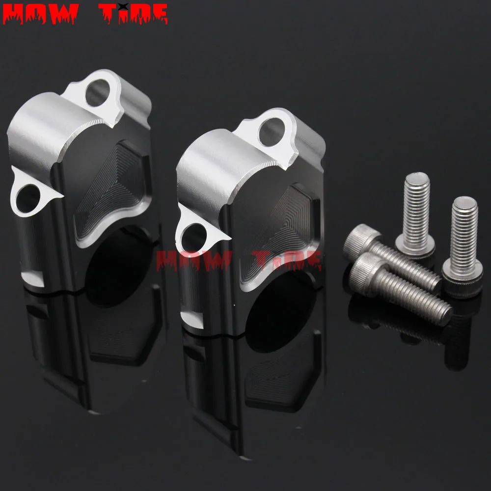 Аксессуары для мотоциклов зажим руля проекции расширение руль монтажный