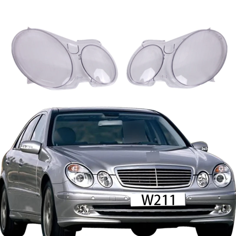 Крышка передней фары для Mercedes W211 Benz E Class E350 E320 E500 2006 2007 2008 PD554|Фара авто в сборе| |