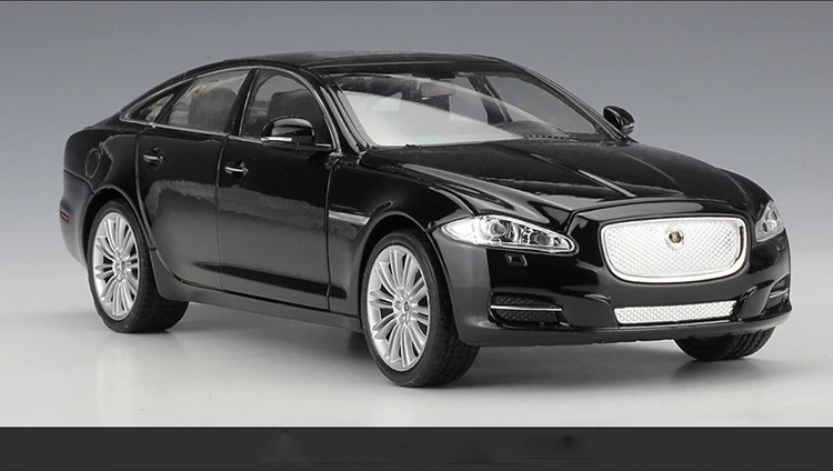 WELLY 1:24 литая под давлением модель автомобиля JAGUAR XJ Металлический Игрушечный Автомобиль сплав JAGUAR классический автомобиль детские игрушки Подарочная коллекция автомобилей