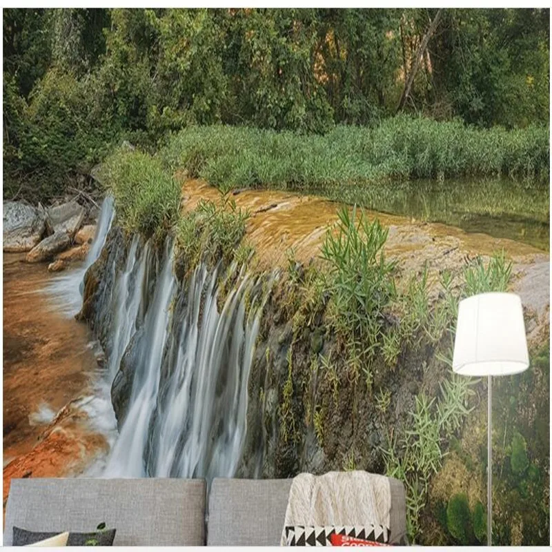 Wellyu индивидуальные большие фрески современный минималистичный стиль зеленые