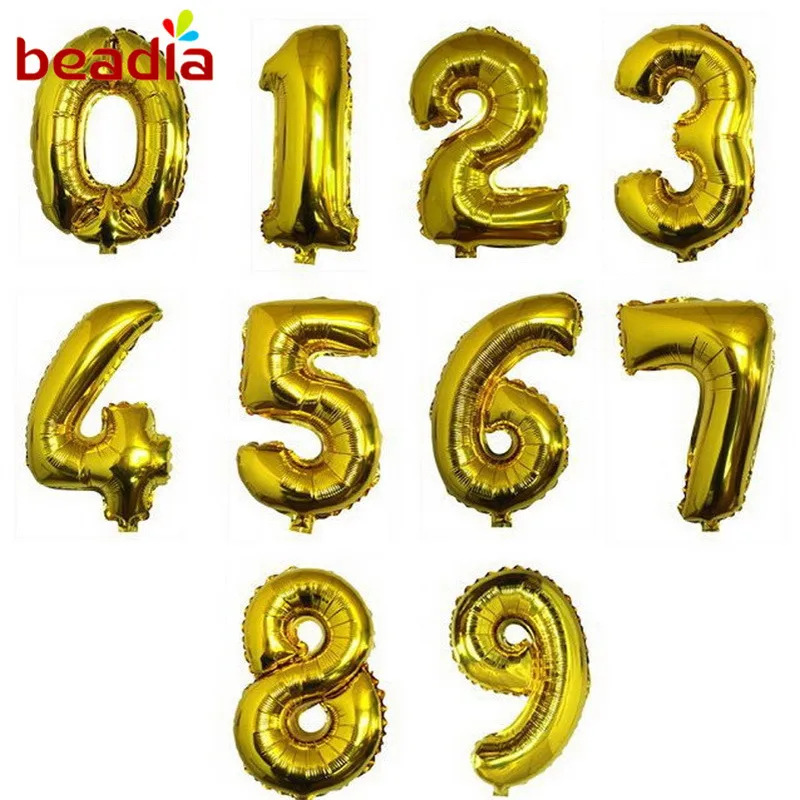 Золотистые и Серебристые фольгированные воздушные шары 32 дюйма|foil balloons|foil balloons