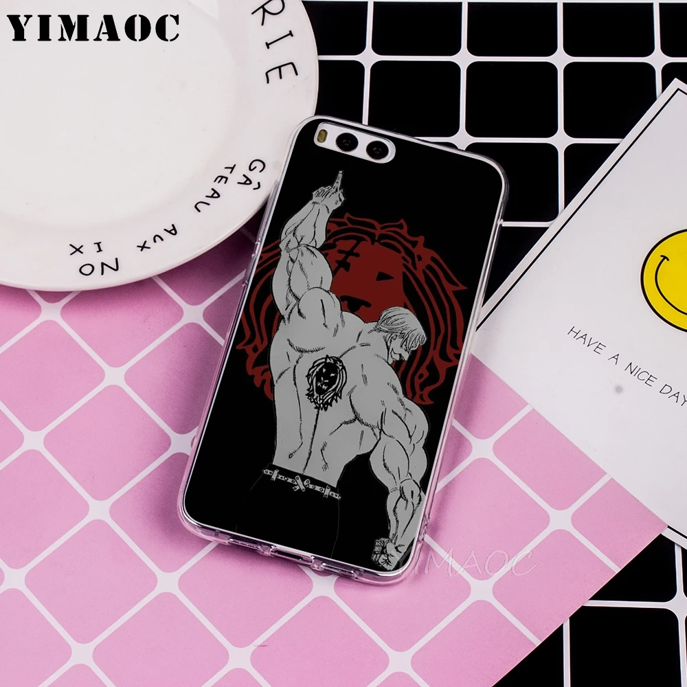 YIMAOC Nanatsu no TaizaiSoft TPU Case for Xiaomi Redmi 6 4X 5A 4A S2 Note 4 5 Pro Plus Mi 8 9 SE A2 A1 MiX 2S MAX 3 |