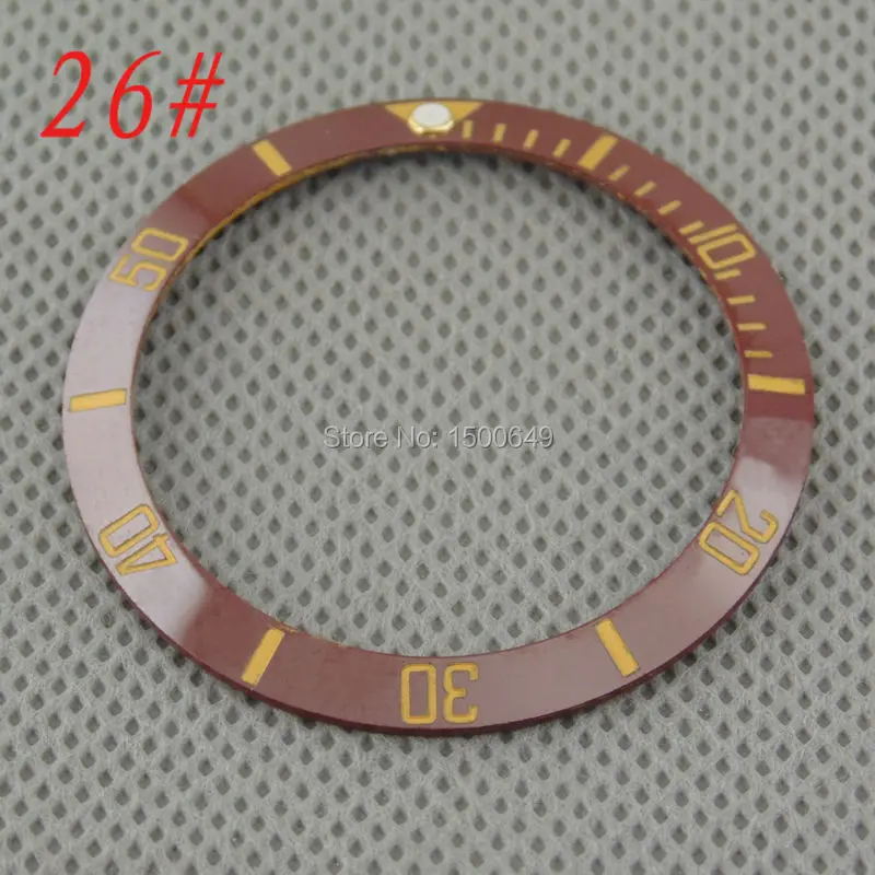 Безель наружный диаметр 38 мм Внутренний диаметр: 30 8 синий/черный/керамический