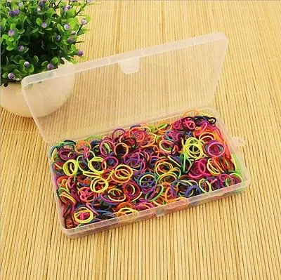 Мини прочная пластиковая прозрачная для коллекций ювелирное ожерелье контейнер