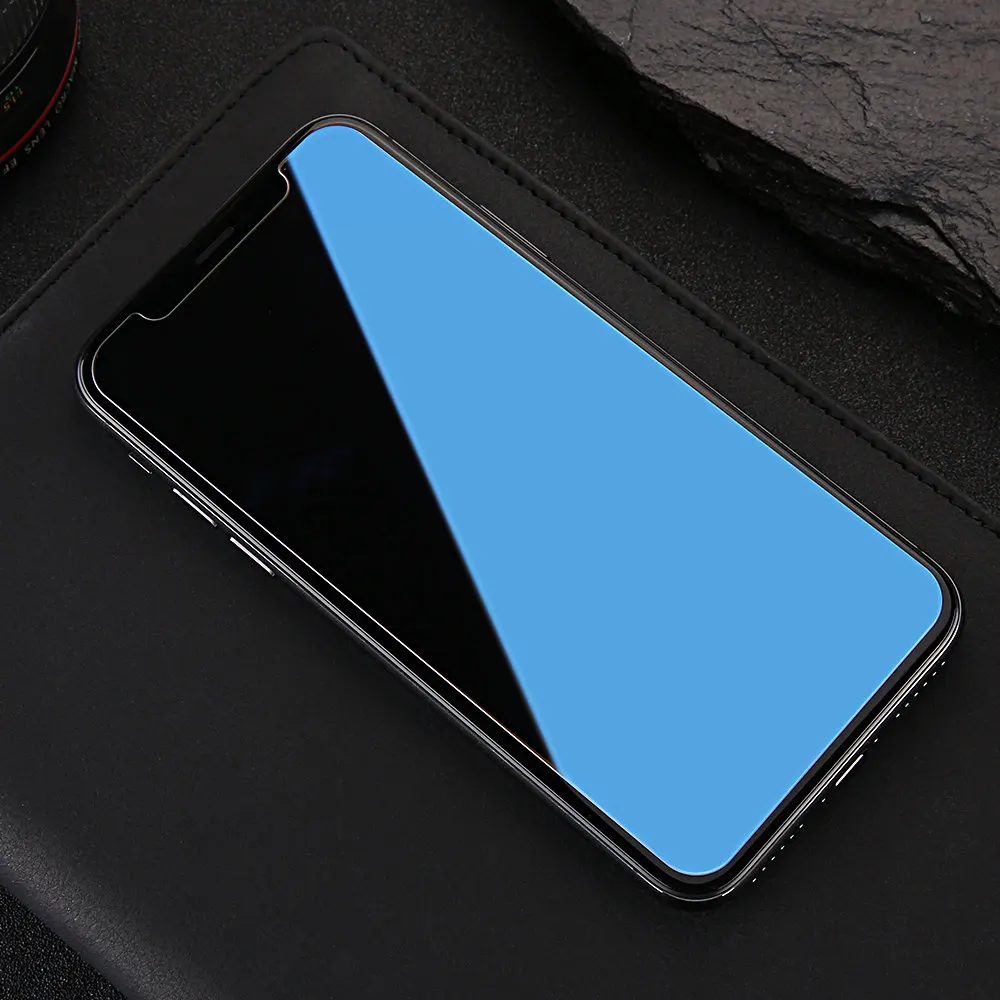 KISSCASE 9H зеркальное Защитное стекло для iPhone 6S 6 7 Plus XS Max 3D Edge Защитная пленка