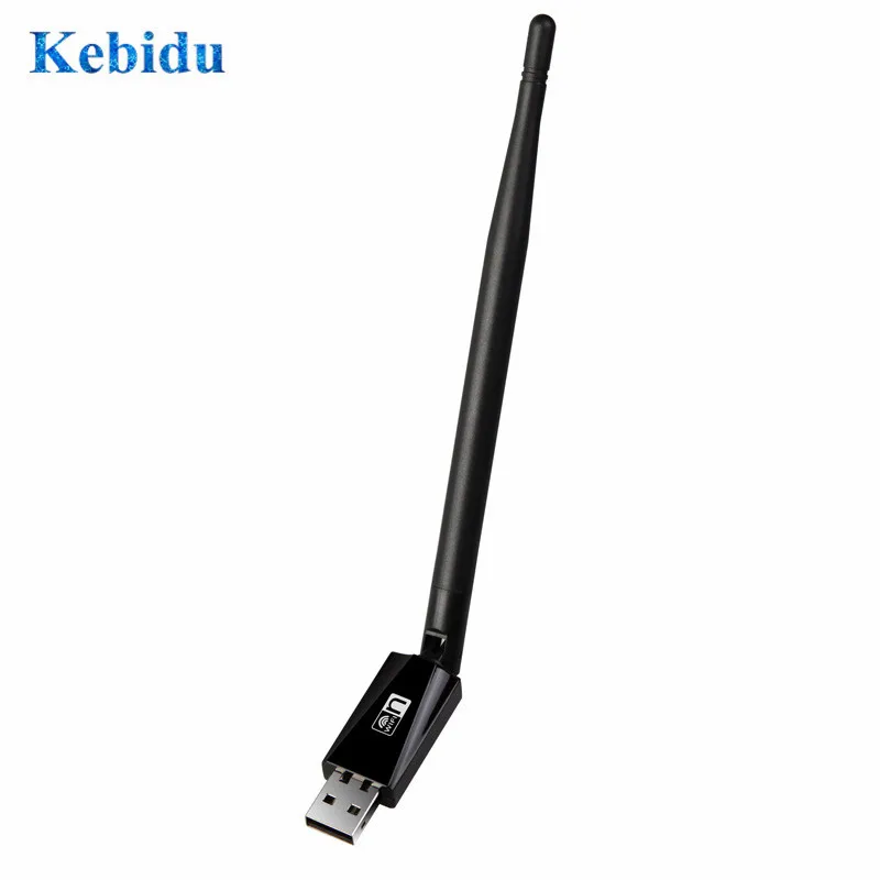 KEBIDU MTK7601U внешняя 150 Мбит/с USB WiFi беспроводная сетевая карта 5 дБ внешний антенный