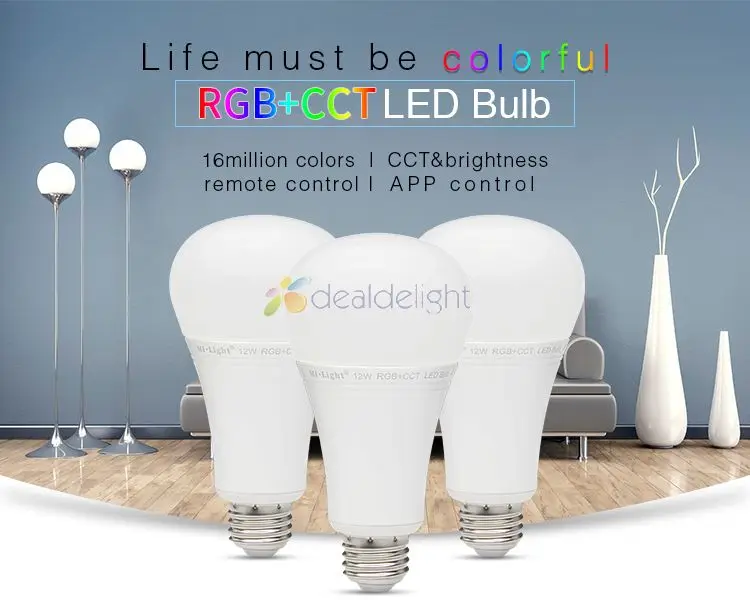 Mi. Светильник 12 Вт RGB + CCT E27 светодиодный лампы Точечный светильник переменного
