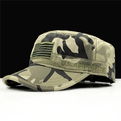Camouflag Новинка, Мужская кепка, военная Кепка s Airforce, мужская Кепка с пятиконечной звездой, камуфляжная кепка, США, США, военная Кепка, кепка s - Цвет: Camouflag