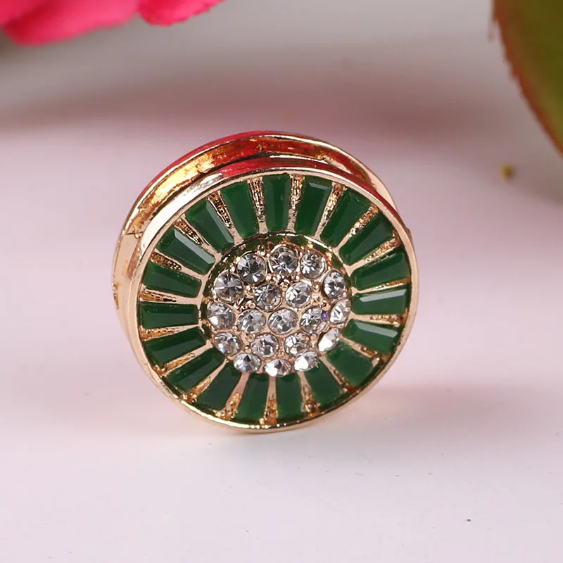 12 шт. брошь в виде цветка с кристаллами | Украшения и аксессуары