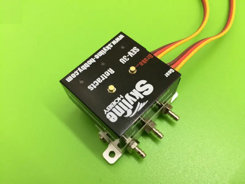 Электрический клапан 3 в 1 утягивающий тормоз для пневматического редуктора