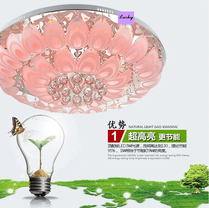 Бесплатная доставка Лучшие продажи Современные Простые хрустальные потолочные