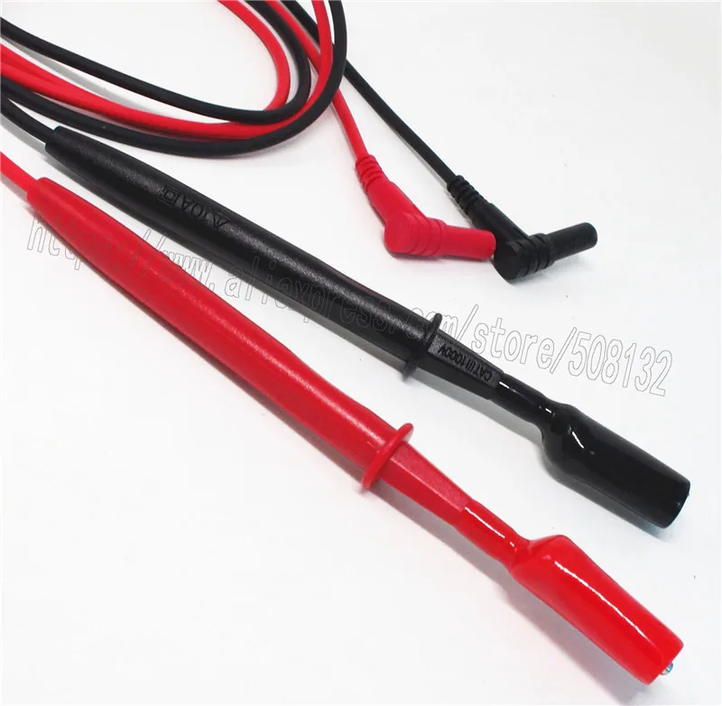 Изолированный ПВХ 4 мм испытательный конец острый наконечник с винтом + Резьбовая