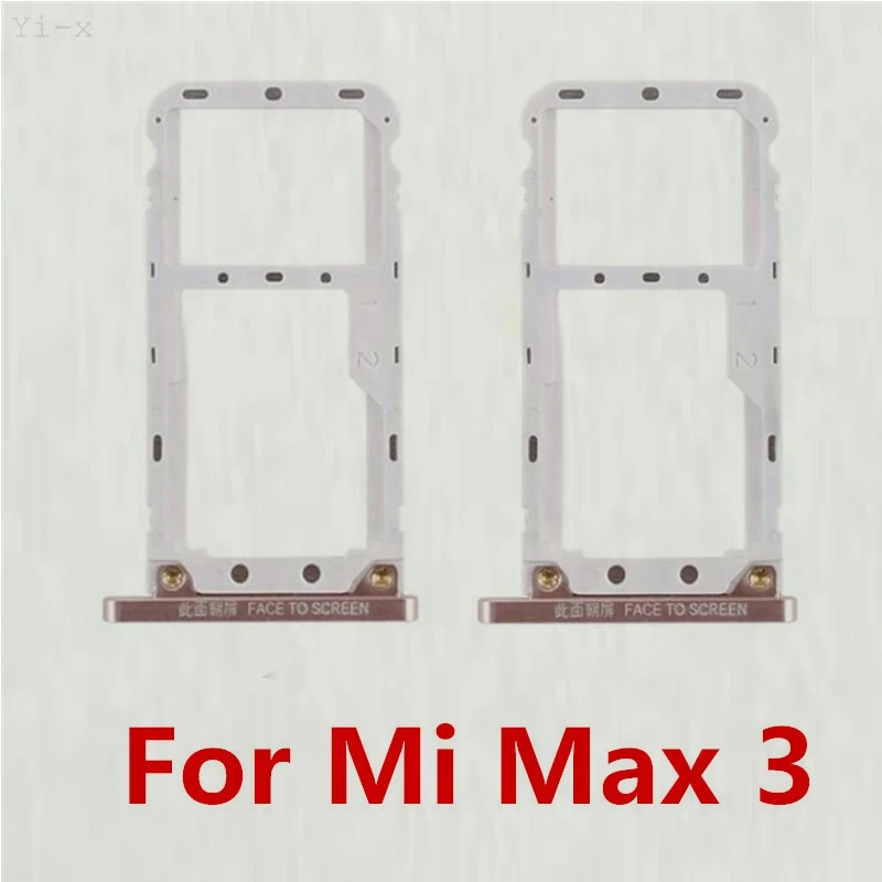 Держатель слота для SIM-карты Адаптеры Xiaomi Mi Max 3 Max3 | Мобильные телефоны и