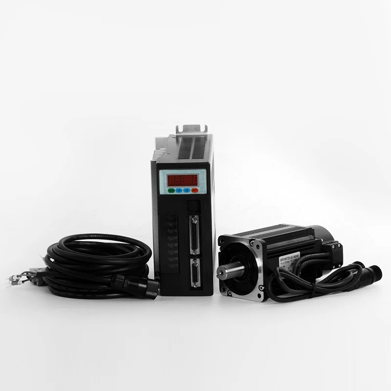 1 комплект серводвигатель переменного тока 60ST M00630 + драйвер двигателя 0.637N. M 200W