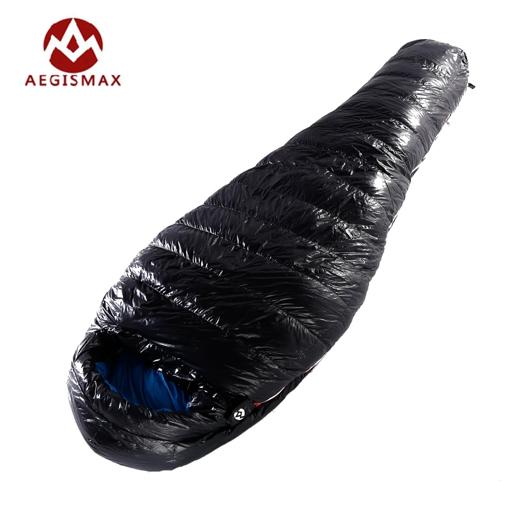 Aeismax G1-G5 Сращивание Мумия спальный мешок 95% белый гусиный пух Сверхлегкий перегородка дизайн кемпинг FP800