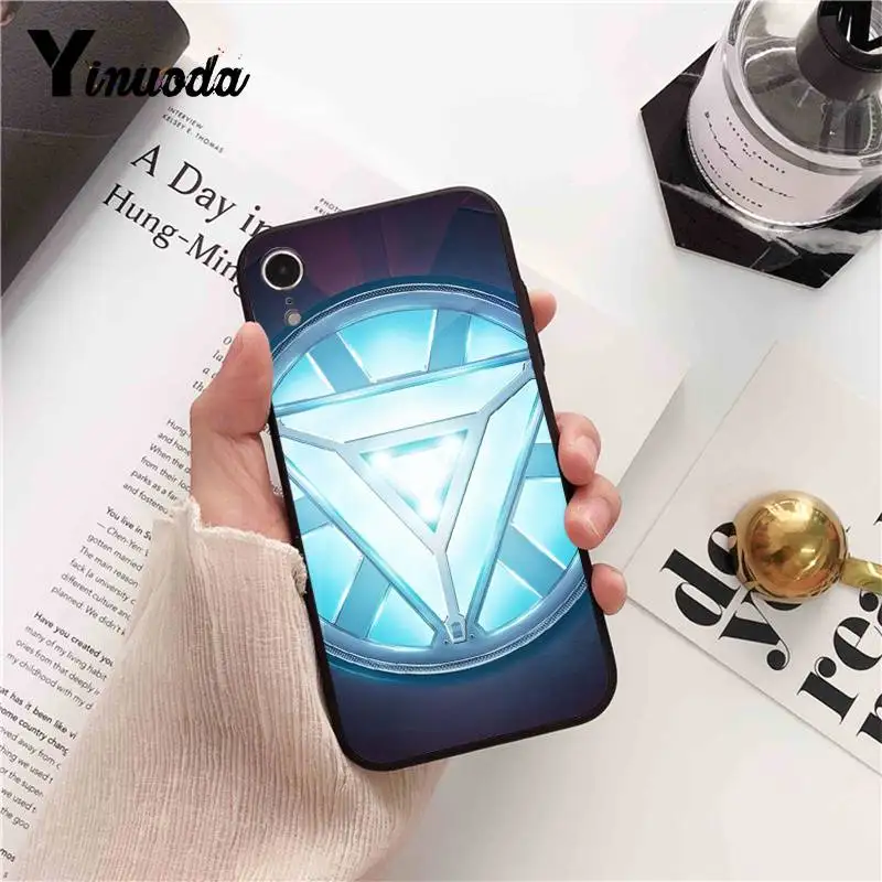 Чехол для телефона Yinuoda Miracle Avengers Endgame Железный человек Капитан iPhone 8 7 6 6S 6Plus X XS MAX 5