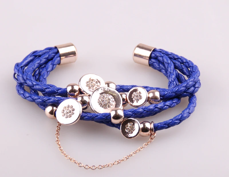 Женский кожаный браслет с бантом бесплатная доставка|charm bracelets bangles|bracelet wrapleather