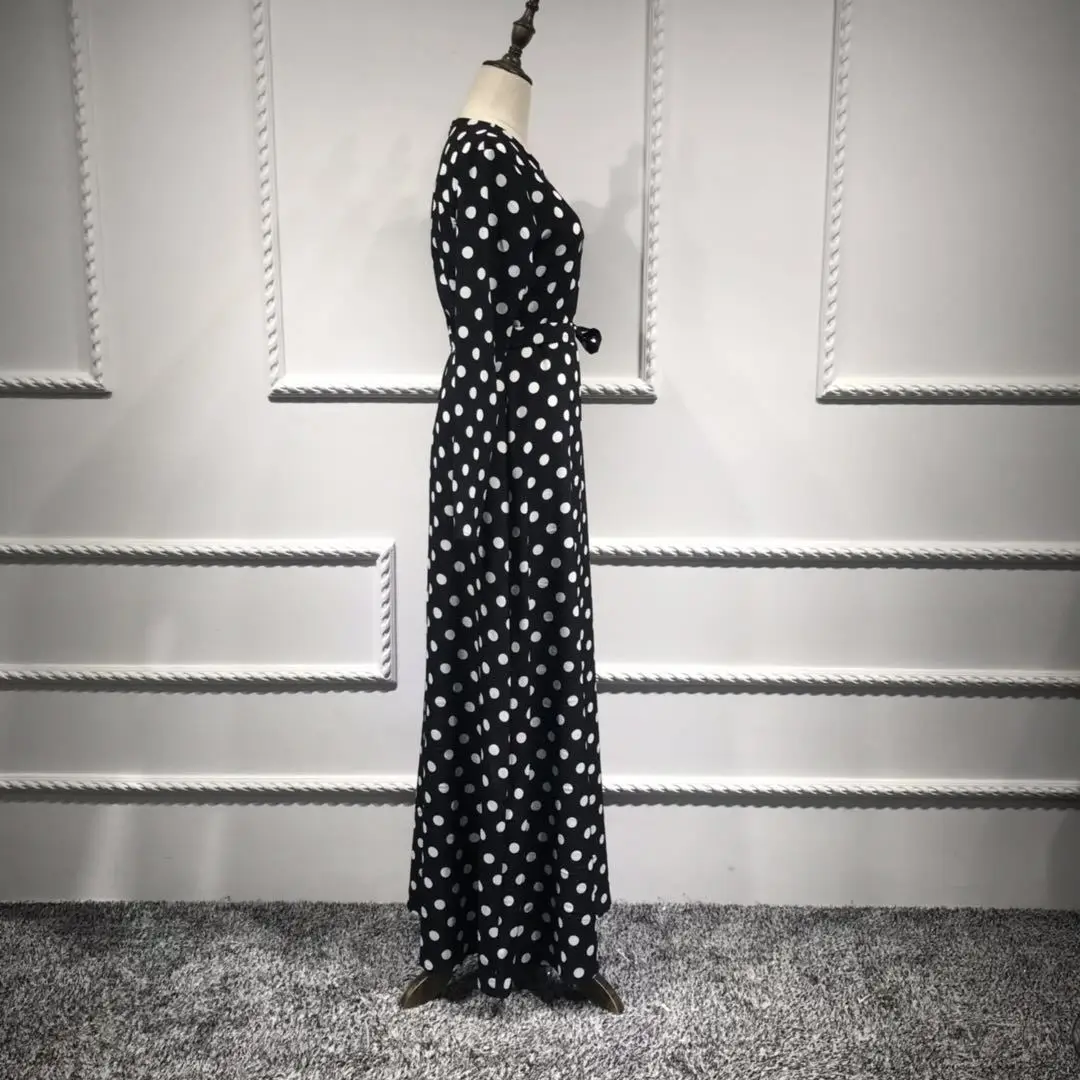 Хиджаб Abaya Femme Дубай марокканский турецкий Женский Бандаж мусульманское платье