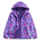 Куртка для девочек на флисе, весна-осень-зима 2021, пальто для девочек, детские спортивные повседневные куртки, двухслойные водонепроницаемые куртки