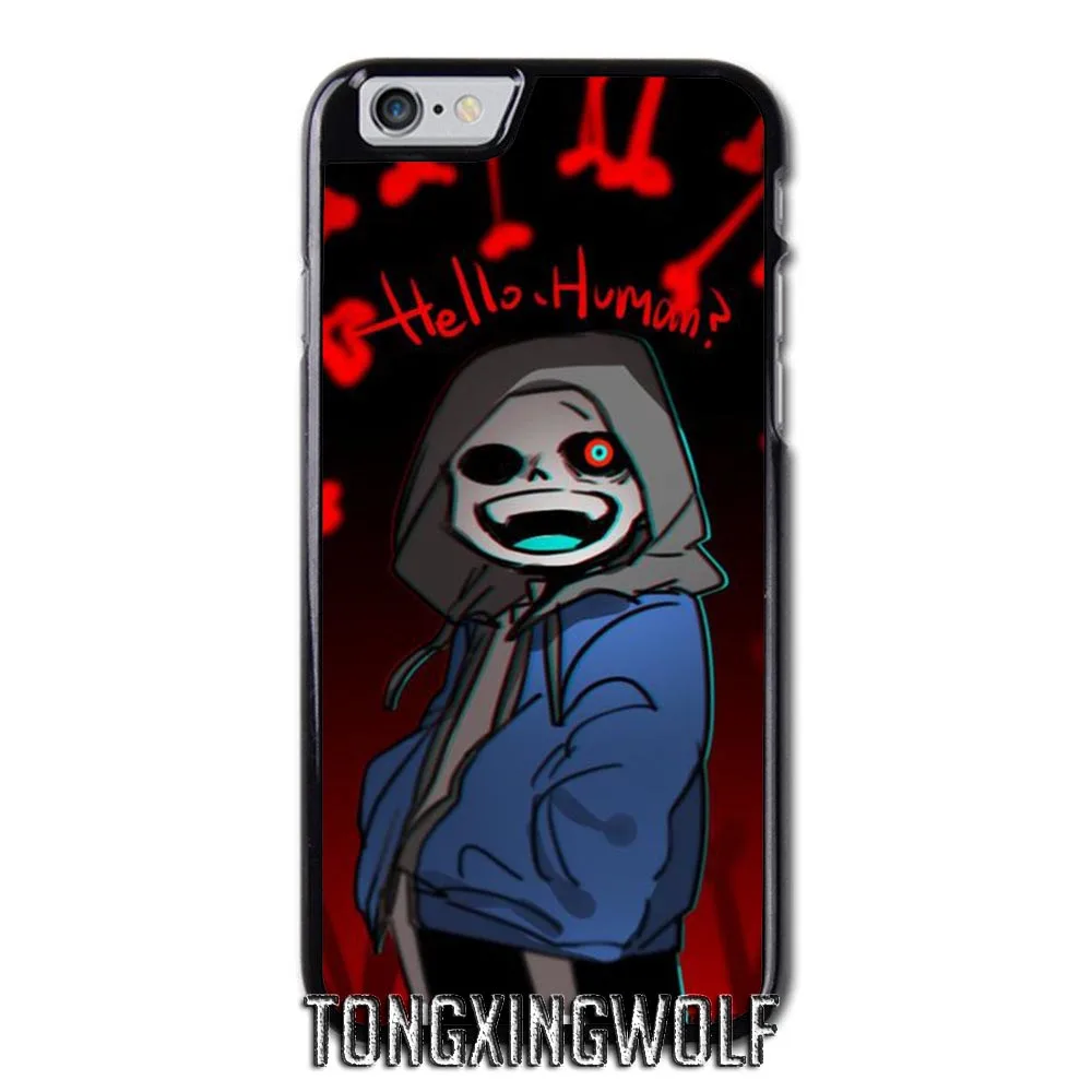 Undertale Sans Cover Case for iPhone 4S 5S SE 6S 7 8 XR XS Max Samsung Note 9 S5 S6 S7 Edge S8 S9 S10 Plus Lite | Мобильные телефоны