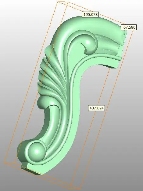 3D модель файл stl-формата для фрезерный станок с ЧПУ гравировальный мебель диван