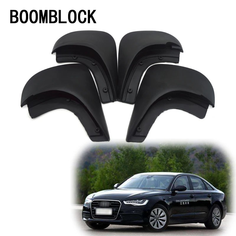 

BOOMBLOCK, 1 комплект, автомобильная лампа для Audi A6 C5 1998 1999 2000 2001 2002 2003 2004 2005, аксессуары, брызговики, крылья
