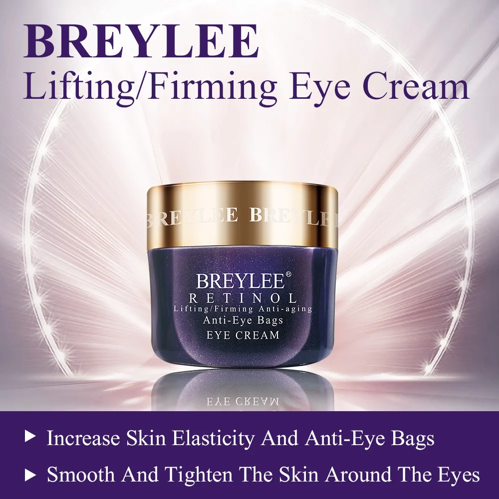 BREYLEE Retinol крем для глаз лифтинг укрепление анти средство против морщин мешки Уход
