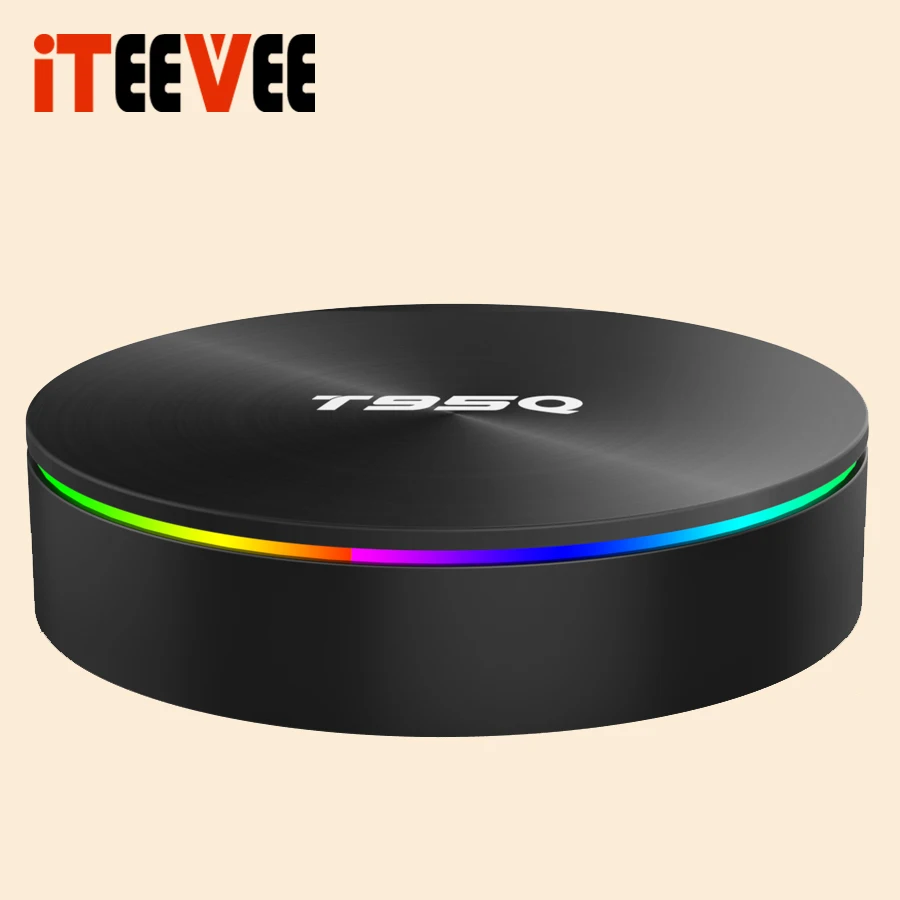 ТВ-приставка Amlogic S905X2 на Android 2021 1 шт. умный медиаплеер T95Q 4K 4 Гб 32 ГБ 64 DDR3