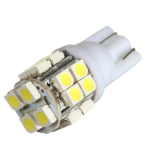 10 x T10 20-SMD 1210 белые светодиодные автомобильные лампы 194 168 2825 W5W 3528 SMD Автомобильная