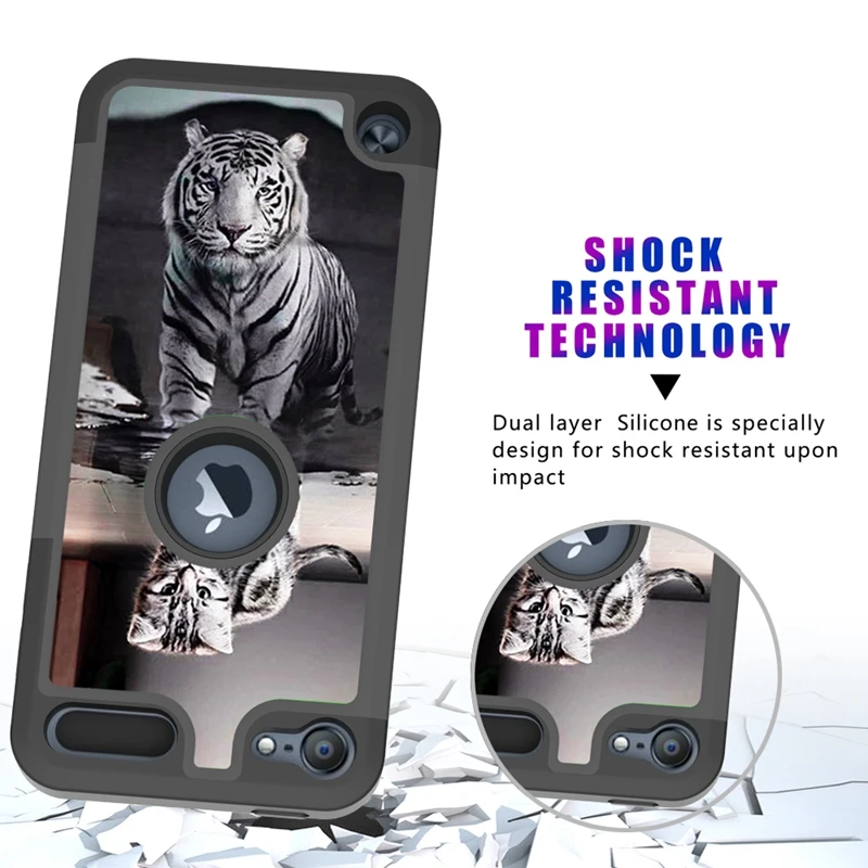 Роскошный армированный противоударный чехол для телефона Apple iPod Touch 5 6 7 Мягкий