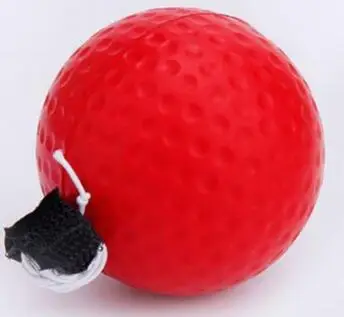 red 23g ball 1 м мяч для борьбы боксерское оборудование с головным диапазоном эластичные бинты для запястья для тренировки скорости рефлектора бокса удар Муай Тай упражнения - Цвет: red 23g ball