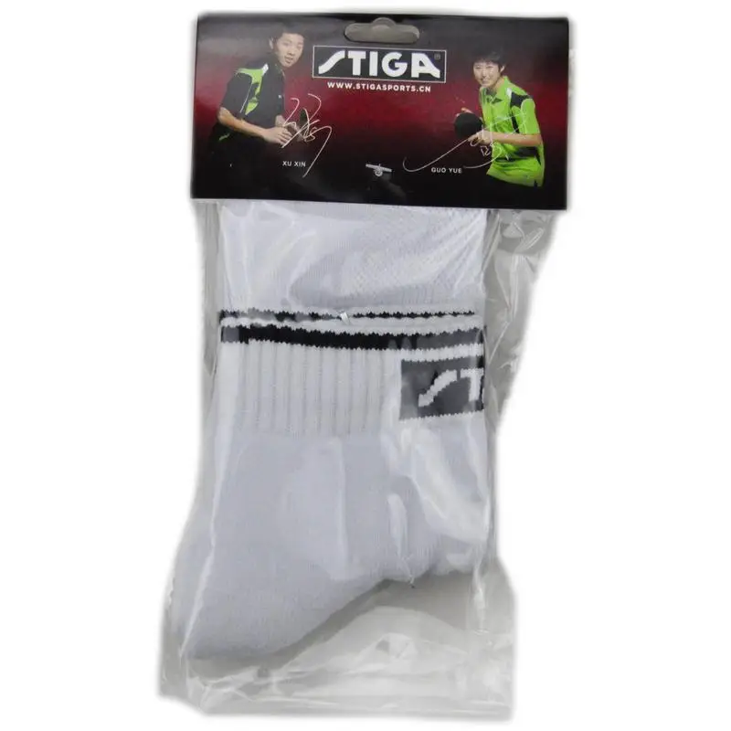 Stiga/одна пара, спортивные носки для настольного тенниса, чулки для спортзала, спортивные антифрикционные носки