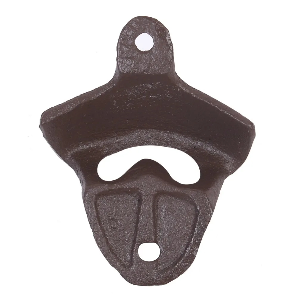 Старинные Антикварные Главная Кухня Настенный Бар Стеклянная Бутылка Пива Cap