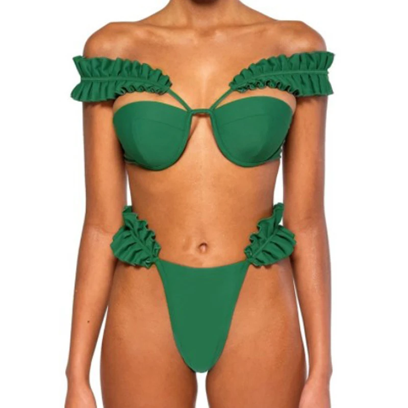 Купальники в стиле ретро бикини новый стиль 2019 купальник пляжная одежда