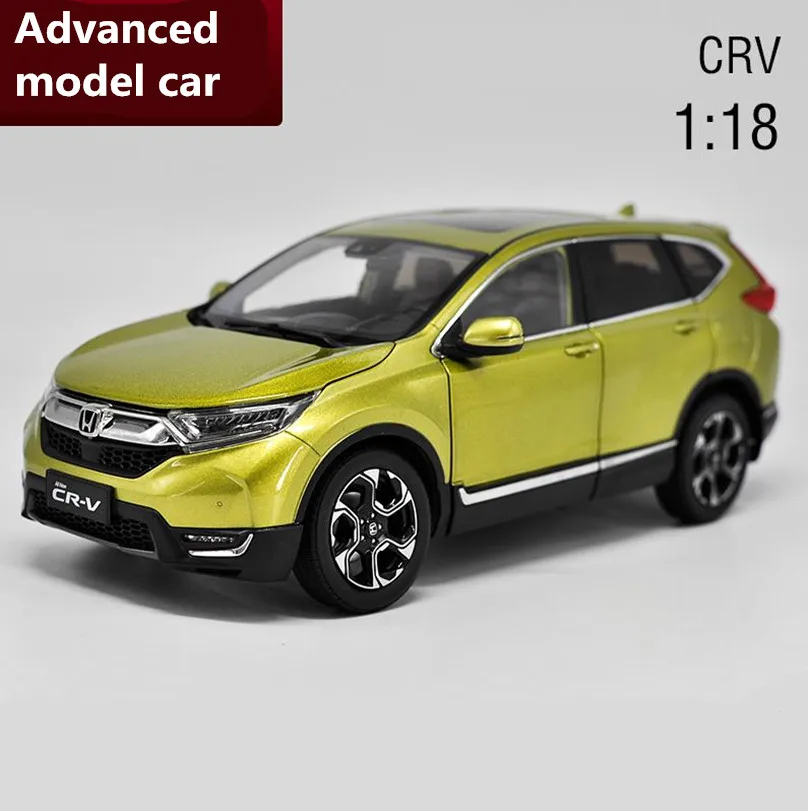 Honda Новая модель автомобиля CRV 1:18 передовая Коллекция игрушек из сплава литая под