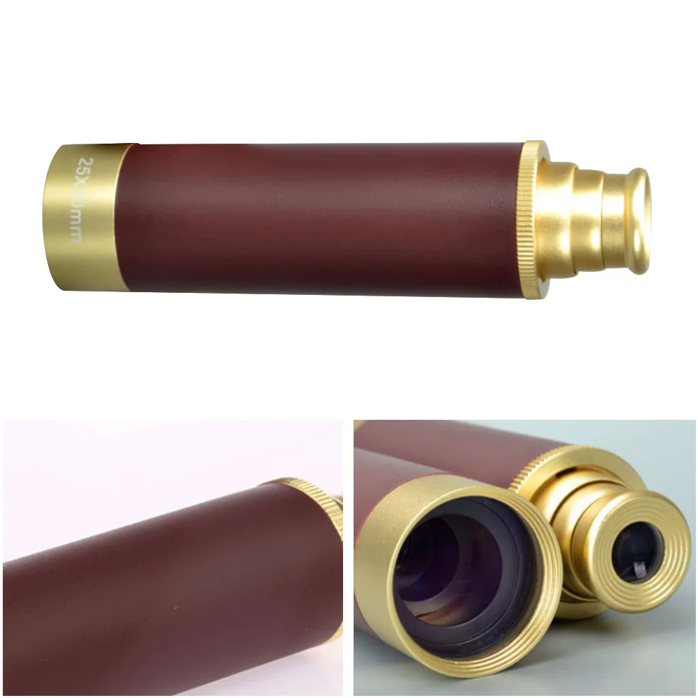 25x30 карман пират Морской Портативный Выдвижной Монокуляр античный Spyglass Охота