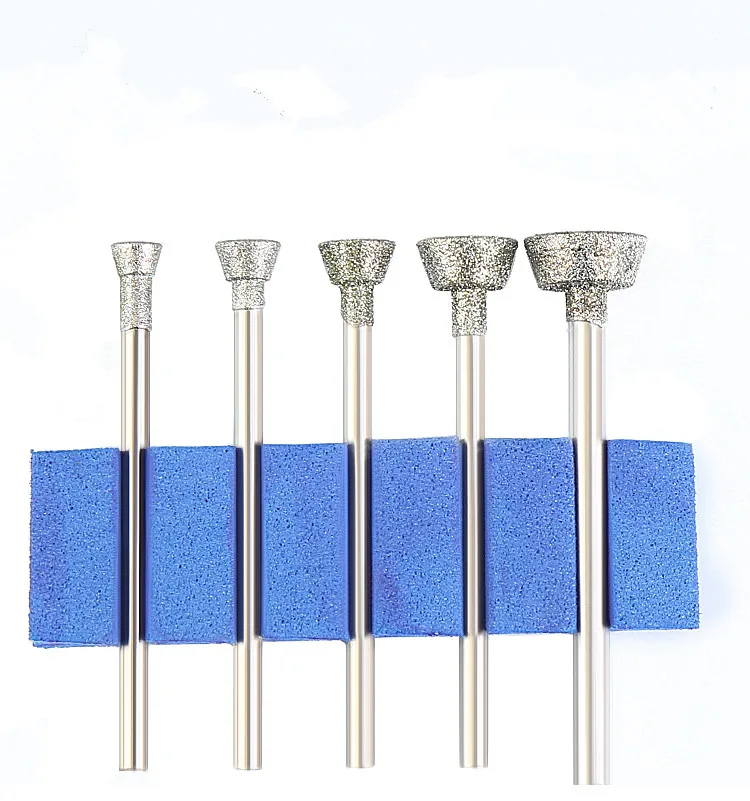 Набор сверл алмазная шлифовальная головка с гальваническим покрытием 10