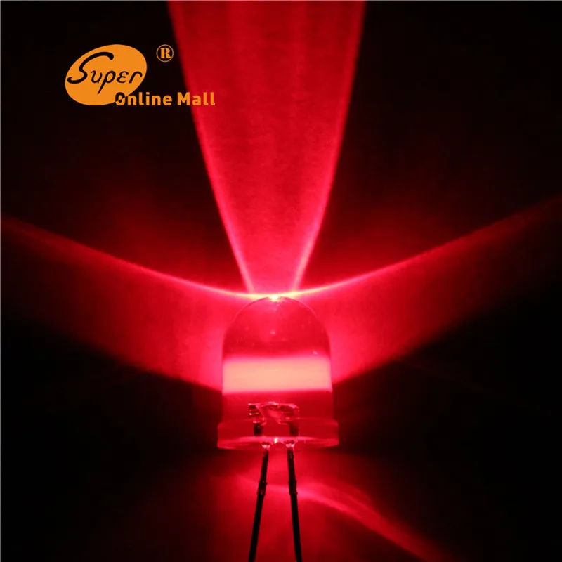 10 мм Led Diode10x5 Цвет Красный Синий Зеленый Желтый Белый = 50 шт./лот Светодиоды Лампы