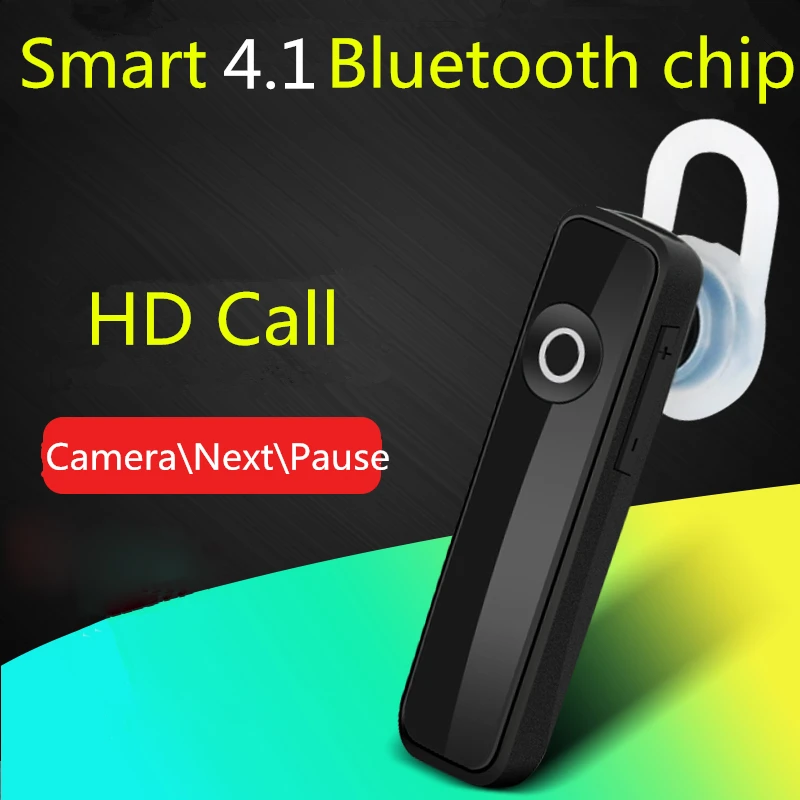 Беспроводные bluetooth наушники Hands free гарнитура вкладыши с микрофоном чехол для