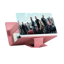 4 шт. 3D мобильный телефон видео усилитель 8 дюймов HD защита глаз сокровище Креативный ленивый кронштейн увеличительное стекло видео глаз
